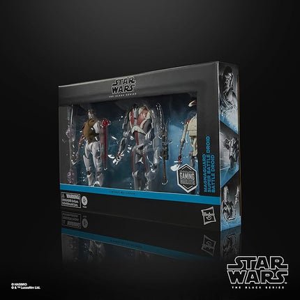 STAR WARS The Black Series MagnaGuard, Super Battle Droid, Battle Droid Jedi: Survivor Collectible 6 Inch Action Figure 3-Pack (Amazon Exclusive)