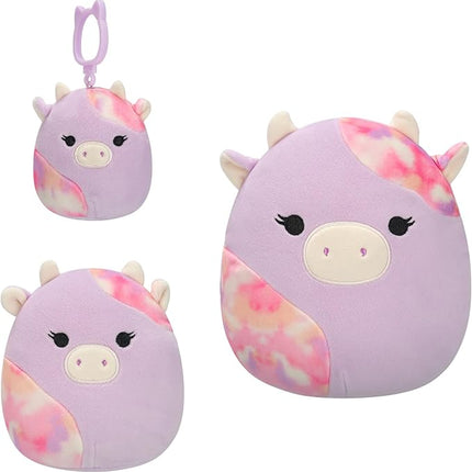 Squishmallows Original Suri Sunset Cow 3-Pack (3.5in, 5in, 8in) – Official Jazwares Plush