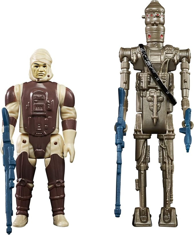 STAR WARS Retro Collection Special Bounty Hunters 2-Pack Dengar & IG-88 Toys 3.75-Inch-Scale The Empire Strikes Back Figures (Amazon Exclusive)