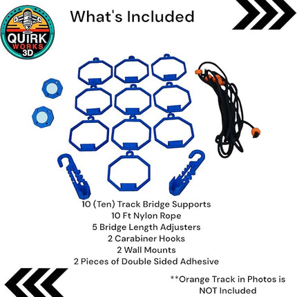 1/64 Scale Sky Bridge | Compatible with Hot Wheels Car's and Track |