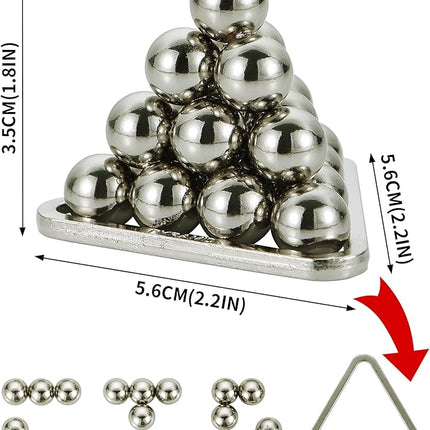 Brain Teaser Puzzles- 3 PCS Metal Puzzles Kit Metal Cast Puzzle Games Toys Unlock Interlock Puzzles Box Mind IQ Logic Test Disentanglement Games Toys for 15+ Adults Office Supplies WP140B