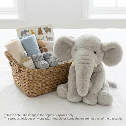 13" Gray Elephant Stuffed Animal - Plush Toy for Boys, Girls, Kids, Baby Shower, Bedtime, Birthday
