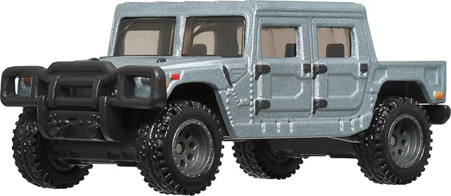 Hot Wheels Premium Car Culture Collectible Toy Car, 1:64 Scale Die-Cast Hummer H1, Terra Trek Vehicle with Real Riders Tires