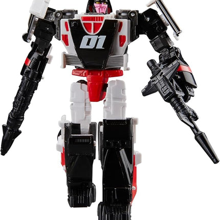 Transformers Age of The Primes Deluxe Class Decepticon Crasher, 5.5-inch Converting Action Figure, Robot Toys for Ages 8+