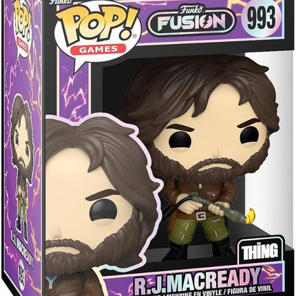 Funko POP! Games: Fusion - R.J MacReady - The Thing - Collectable Vinyl Figure - Gift Idea - Official Merchandise - for Kids & Adults - Horror Fans - Model Figure for Collectors and Display