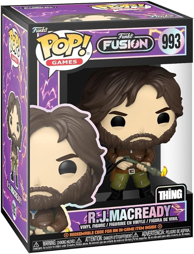 Funko POP! Games: Fusion - R.J MacReady - The Thing - Collectable Vinyl Figure - Gift Idea - Official Merchandise - for Kids & Adults - Horror Fans - Model Figure for Collectors and Display