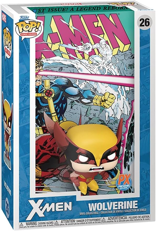 Pop! Comic Cover: Marvel X-Men Wolverine PX Vinyl Figure