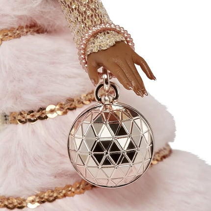 L.O.L. Surprise! Holiday OMG 2021 Collector NYE Queen Fashion Doll with Gold Fashions, Accessories, New Year's Celebration Outfit, Light Up Stand– Gift for Kids & Collectors, Toys Girls Ages 4 5 6 7+