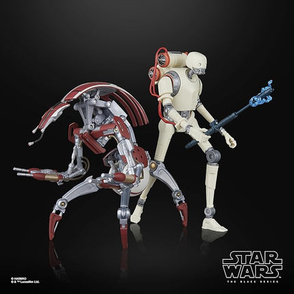 STAR WARS The Black Series KX Security Droid Enforcer & Droideka, Jedi: Survivor Gaming Greats Collectible 6 Inch Action Figure 2-Pack (Amazon Exclusive)