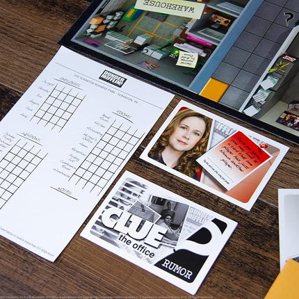 Hasbro CLUE: The Office Edition Board Game