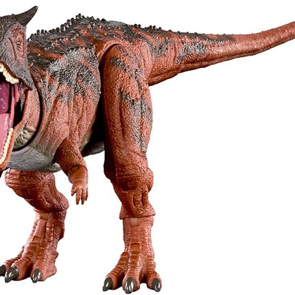Mattel Jurassic World Fallen Kingdom Hammond Collection Dinosaur Action Figure, Carnotaurus Dino Toy with Articulation & Glass Eyes, 17-inch