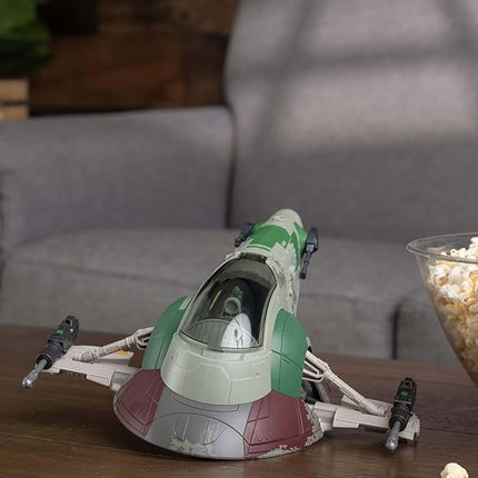 STAR WARS Mission Fleet Starship Skirmish, 2.5 Inch Boba Fett Action Figure and Starship Vehicle, Toys for 4 Year Old Boys and Girls and Up