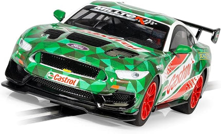 Scalextric C4327 Ford Mustang GT4 - Castrol Drift Car Cars - World Sport Champ/Endurance