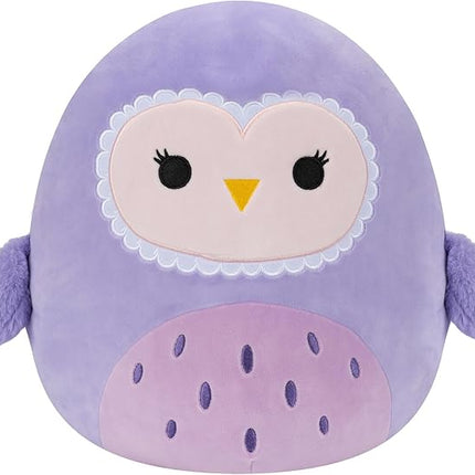 Squishmallows Original 14-Inch Scarlito Purple Barn Owl - Large Ultrasoft Official Jazwares Plush