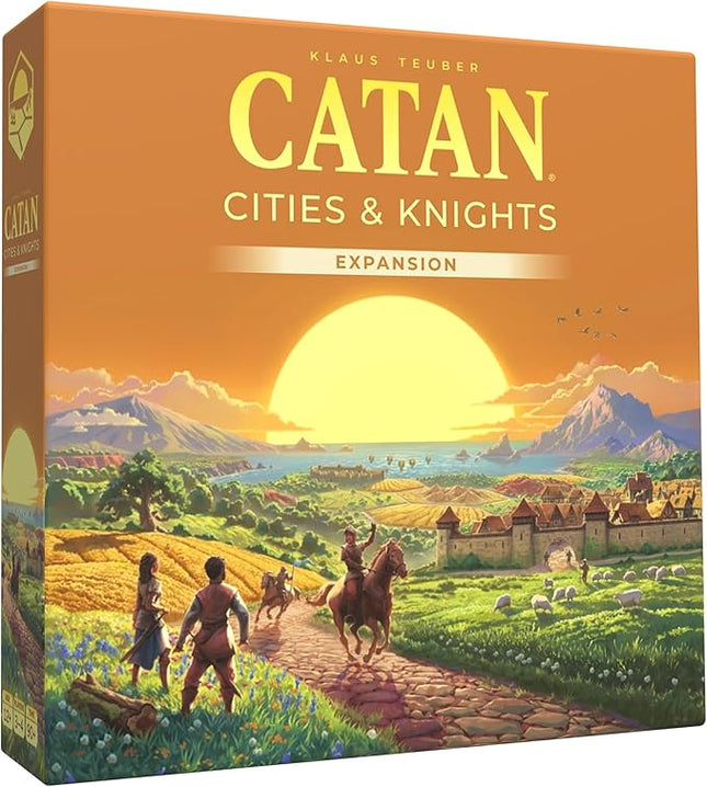 CATAN Cities & Knights Board Game Expansion (6th Edition) Enhance Gameplay with New Challenges! Strategy Game for Kids & Adults, Ages 12+, 3-4 Players, 90 Minute Playtime, Made by Catan Studio