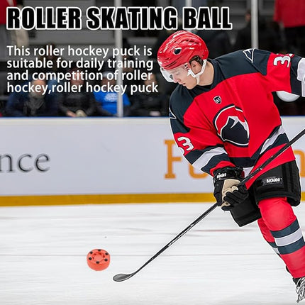 ZLY 2PCS Inline Roller Hockey Puck,Ice Hockey Pucks,Roller Hockeys Game Puck for Indoor and Smooth Outdoor Courts