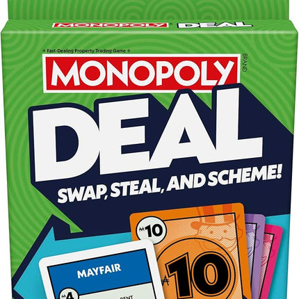 Monopoly Deal Card Game - English Version