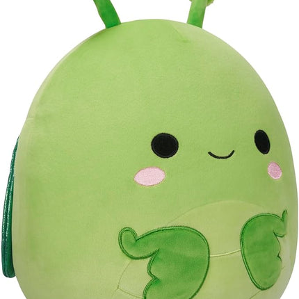 Squishmallows Original 12-Inch Trenton Green Praying Mantis with Sparkle Wings - Official Jazwares Plush