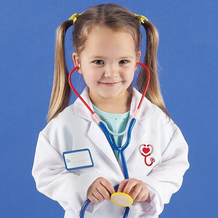 Learning Resources Doctor Play Set - 3 Pieces, Ages 3+, Pretend Costume for Kids, Preschool Games, Gifts for Boys and Girls