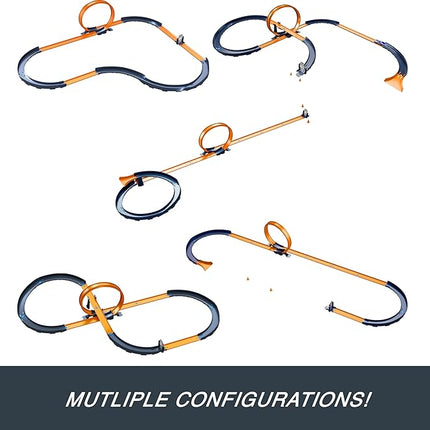 Hot Wheels Toy Car RC Set with 1:64 Scale Remote-Control Vehicle & 30+ Pieces of Race Track to Create Multiple Configurations
