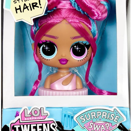 L.O.L. Surprise! Tweens Surprise Swap Styling Heads Including Fabulous Hair Accessories and Gorgeous Hair – Great Gift for Kids Ages 4+ (Assorted items)