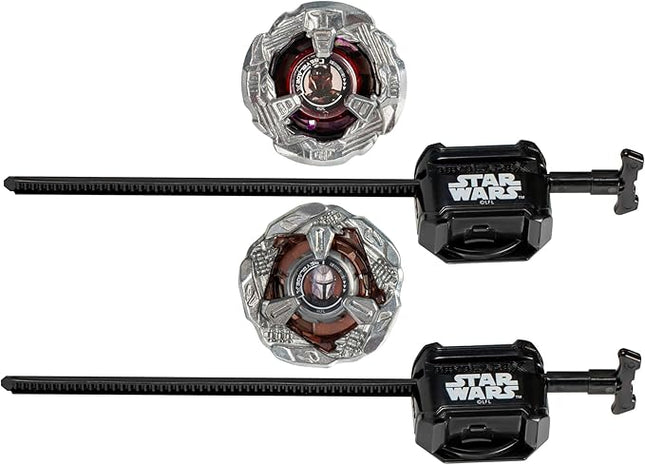 Beyblade X and Star Wars Collab The Mandalorian 3-60F vs. Moff Gideon 3-80N, Multipack