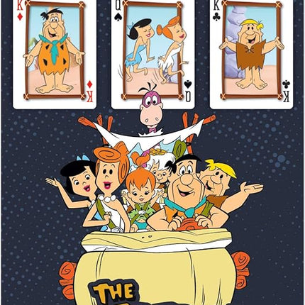 Masterpieces The Flintstones Playing Cards - 54 Card Deck, Cartoon Theme - Ages 4+