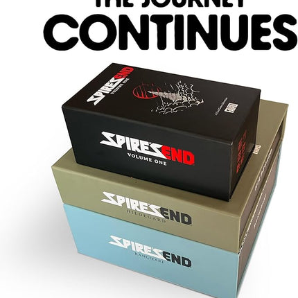 Spire's End: Volume 1 Card Game, Add to Your Choose-Your-Path Horror Adventure and Strategy Board Games, Immersive Solo or Cooperative Play for Ages 16 and Over, 1-2 Players, 60-90 Minute Playtime