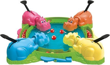 Hasbro Gaming Hungry Hungry Hippos Game for Preschoolers | Instant Marble Relaunch, Easy Set-Up & Storage| Ages 4 and Up | 2 to 4 Players | Kids Games