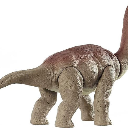 Jurassic World Toys Wild Pack Brachiosaurus Camp Cretaceous Herbivore Dinosaur Action Figure Toy with Movable Joints, Realistic Sculpting & Attack Feature, Kids Ages 3 Years & Up