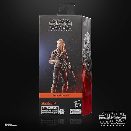 STAR WARS The Black Series Vel Sartha, Andor 6-Inch Collectible Action Figures, Ages 4 and Up (F7095)