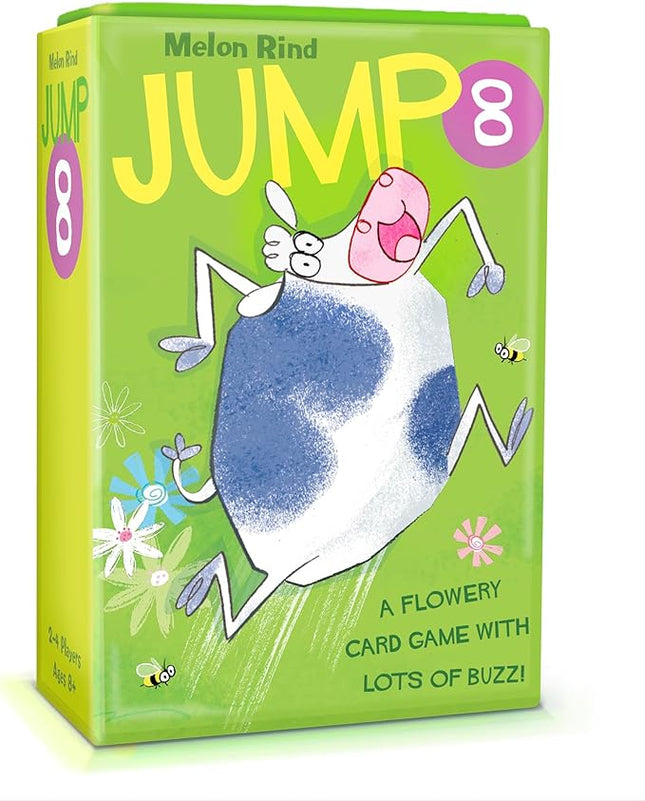 Melon Rind Jump 8, Math Game for Kids Learning Multiples of 8, Lively, Fun Card Game, Quick Activity for Boosting Math Confidence, Easy Screenless Fun, Ages 8+