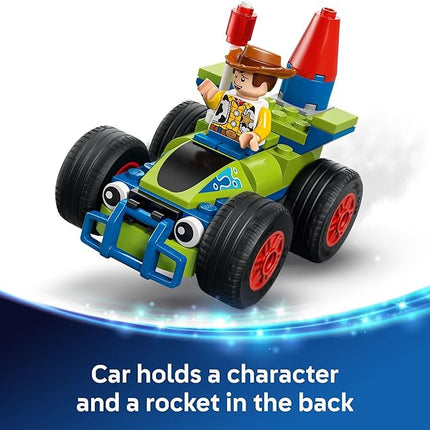 LEGO Disney and Pixar’s Toy Story Celebration Train & RC Car Toddler Toy - Sensory and Pretend Play Building Toy for Preschool Boys and Girls, Ages 4+ - Disney Gift Idea for Birthdays - 43264