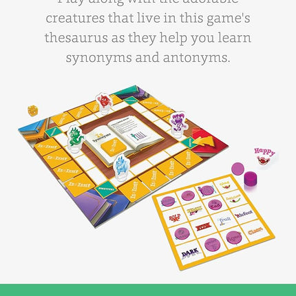 SimplyFun Is or Isn’t - Expand Vocabulary Skills by Identifying Synonyms and Antonyms - an Engaging and Educational Bingo Game for Kids - for 2 to 5 Players, Ages 6 & Up