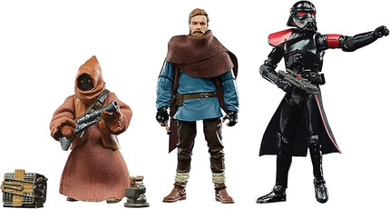 STAR WARS The Vintage Collection OBI-Wan Kenobi Multipack Toys, 3.75-Inch-Scale Action Figures, Kids 4 and Up