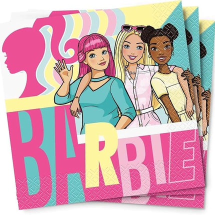 Barbie Luncheon Napkins (16 count) - Party Expo