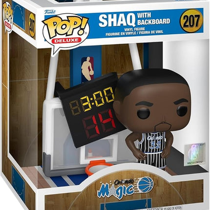 Funko Pop! Deluxe: Magic - Shaquille O'Neal - Shaq with Backboard - Shaquille O'Neal - Collectable Vinyl Figure - Gift Idea - Official Merchandise - Toys for Kids & Adults - Sports Fans
