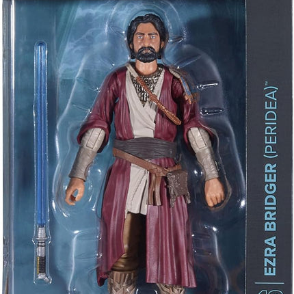 STAR WARS The Black Series Ezra Bridger (Peridea), Ahsoka Premium Collectible 6 Inch Action Figure