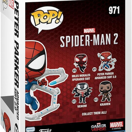 Funko POP! Games: Spider-Man 2- Peter Parker Suit - Spider-Man - Collectable Vinyl Figure - Gift Idea - Official Merchandise - for Kids & Adults - Video Games Fans - Model Figure for Collectors