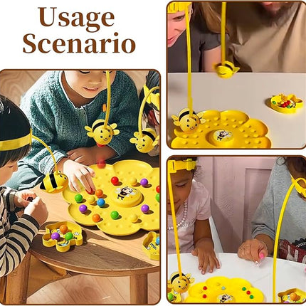 Funny Family Night Party Board Games for Kids and Adults, Meroqeel Bee Magnetic Toy Fun Family Games 2025 for Kids Ages 4 and up