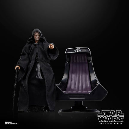 STAR WARS The Black Series Emperor Palpatine & Throne Return of The Jedi Collectible 6 Inch Action Figure (Amazon Exclusive)
