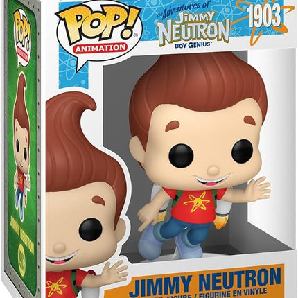 Funko Pop Animation: Jimmy Neutron - Jimmy - Collectable Vinyl Figure - Gift Idea - Official Merchandise - Toys for Kids & Adults - Cartoon/Animation Fans - Model Figure for Collectors and Display