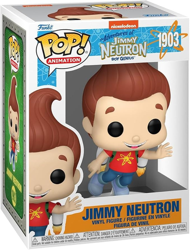 Funko Pop Animation: Jimmy Neutron - Jimmy - Collectable Vinyl Figure - Gift Idea - Official Merchandise - Toys for Kids & Adults - Cartoon/Animation Fans - Model Figure for Collectors and Display