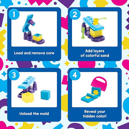 Educational Insights Playfoam® Sand Magic Reveal, 3 Pounds of Non-Toxic Sensory Compound, Toddler Activities, Gift for Ages 3+