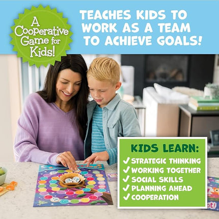 Peaceable Kingdom Hoot Owl Hoot - Cooperative Matching Game For Kids