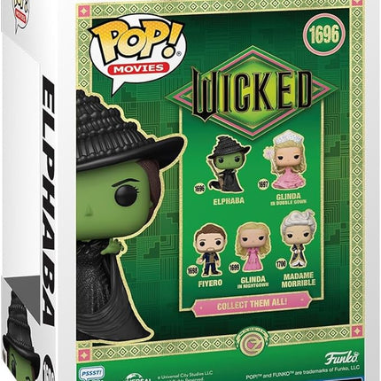 Funko POP Movies: Elphaba - Wicked - Collectable Vinyl Figure - Gift Idea - Official Merchandise - for Kids & Adults - Movies Fans - Model Figure for Collectors and Display