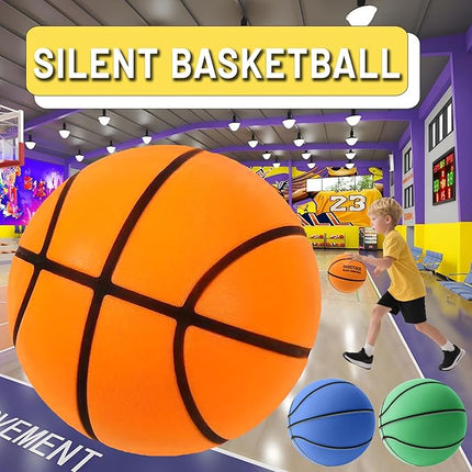 Silent Basketball Size 7 (29.5") - Upgraded Foam Basket-Ball for Arcade Games, Indoor Training, Higher Bounce, Quiet Dribble, Perfect for Various Indoor Activities & Basket-Ball Gifts