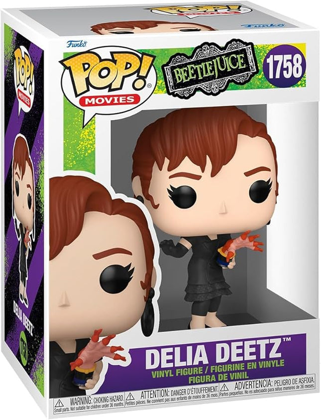Funko Pop Movies: Beetlejuice - Delia Deetz - Collectable Vinyl Figure - Gift Idea - Official Merchandise - Toys for Kids & Adults - Comedy Fans - Model Figure for Collectors and Display