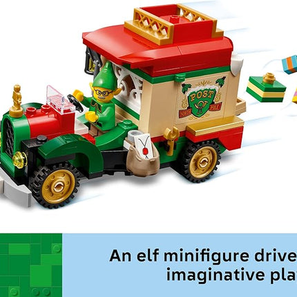 LEGO Santa’s Delivery Truck Building Toy for Kids - Construction Set for Play or Christmas Decor - Building Blocks for Girls & Boys, Ages 8+ - Holiday Craft Ideas for Families - 40746