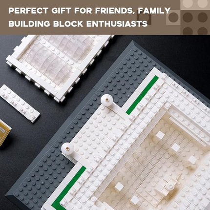 Architectural Lincoln Memorial Large Collection Building Set Model Kit and Gift for Adults (973 Pieces)